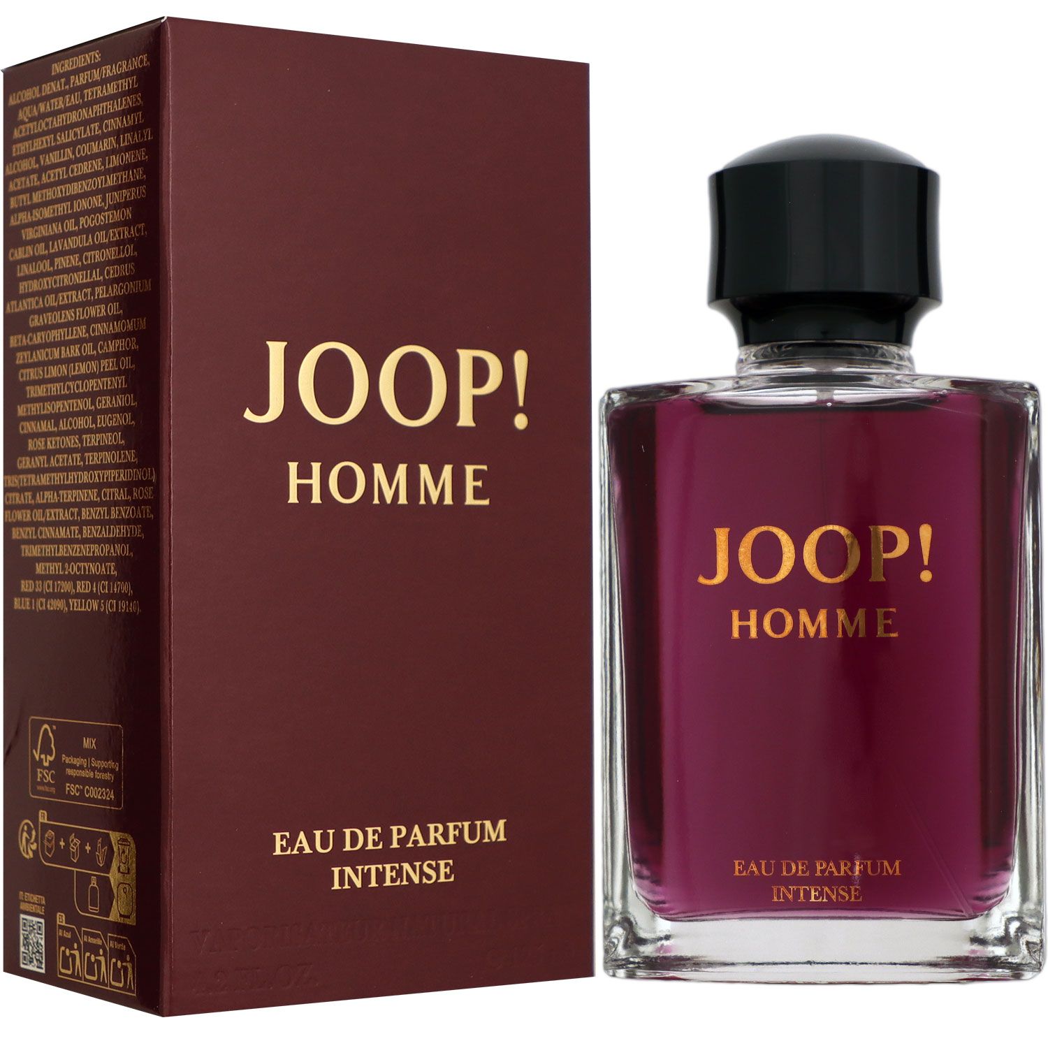Joop Homme 125 ml Eau de Parfum Intense EDP Intense Herrenparfum