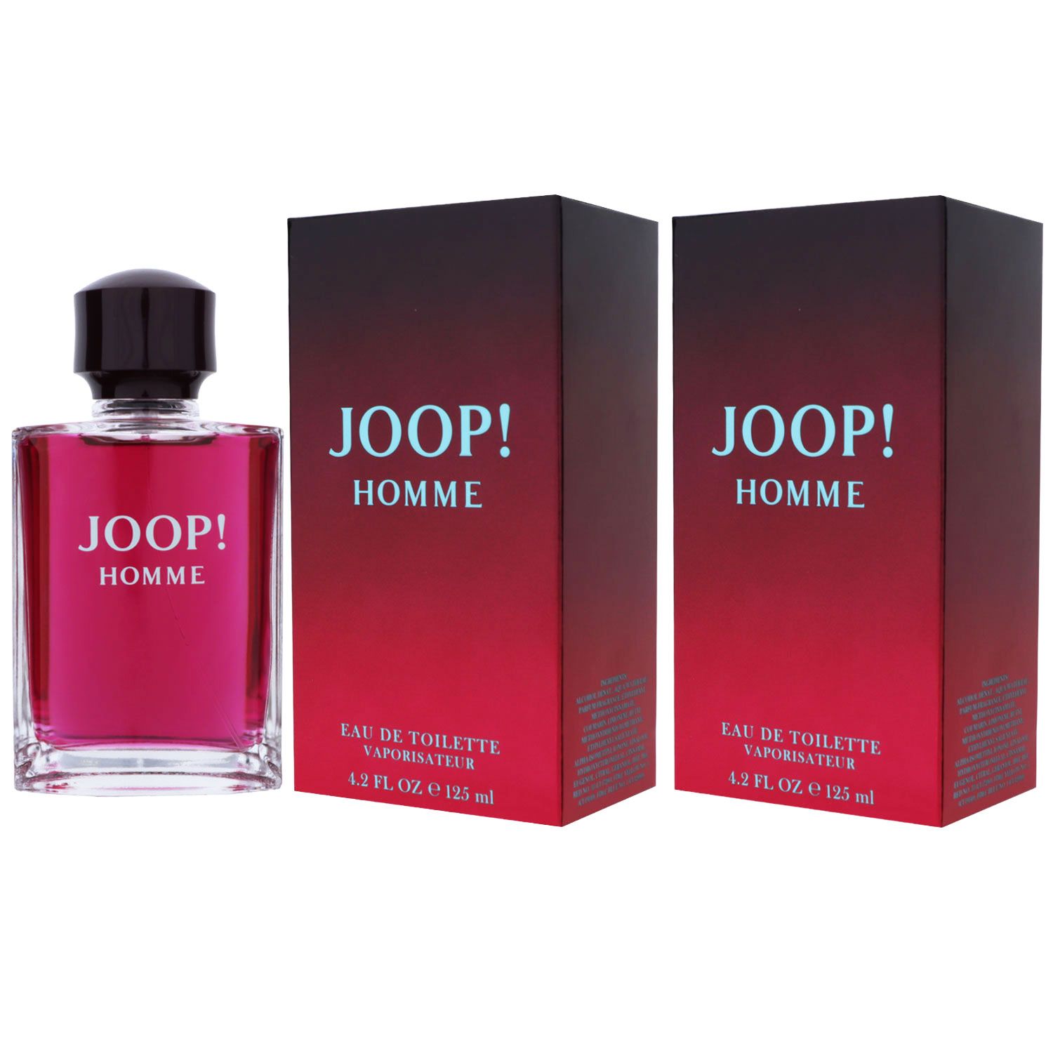 Joop Homme 2 x 125 ml Eau de Toilette EDT Set Herrenduft Herren Duft