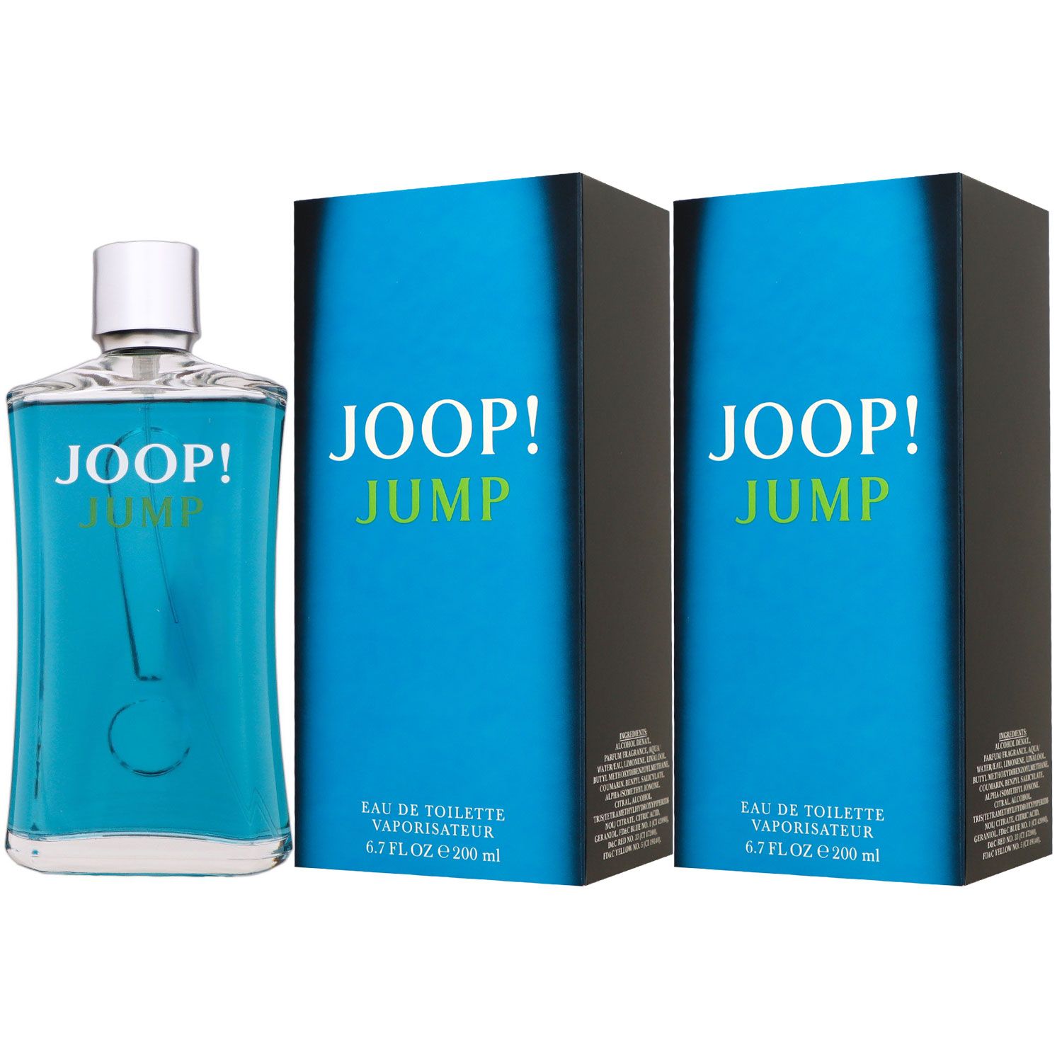 Joop Jump 2 x 200 ml Eau de Toilette EDT Set Herrenduft