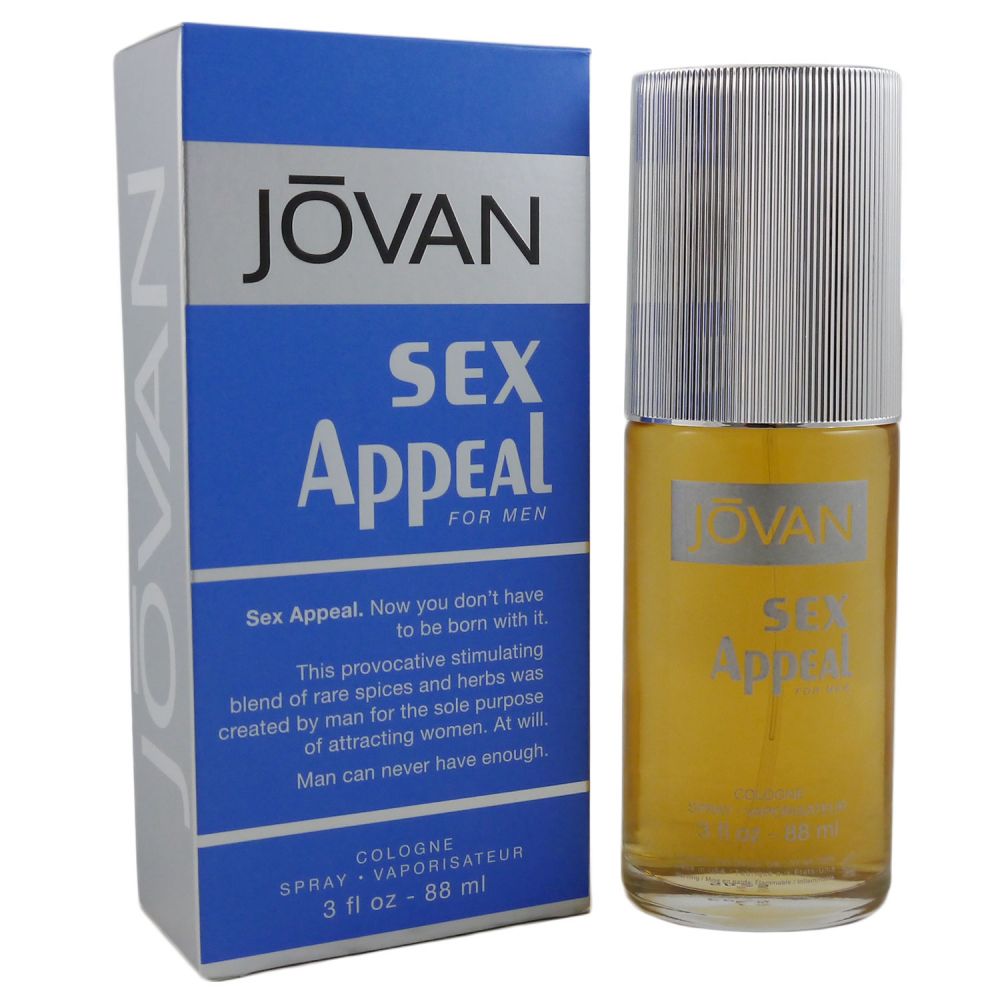 Jovan Sex Appeal For Men 88 Ml Eau De Cologne Edc Bei Riemax 7962