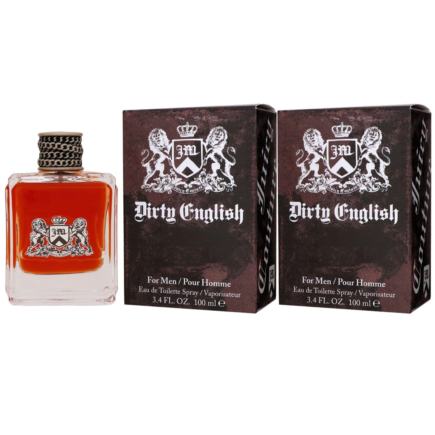 Juicy Couture Dirty English 2 x 100 ml Eau de Toilette EDT Set Herrenduft