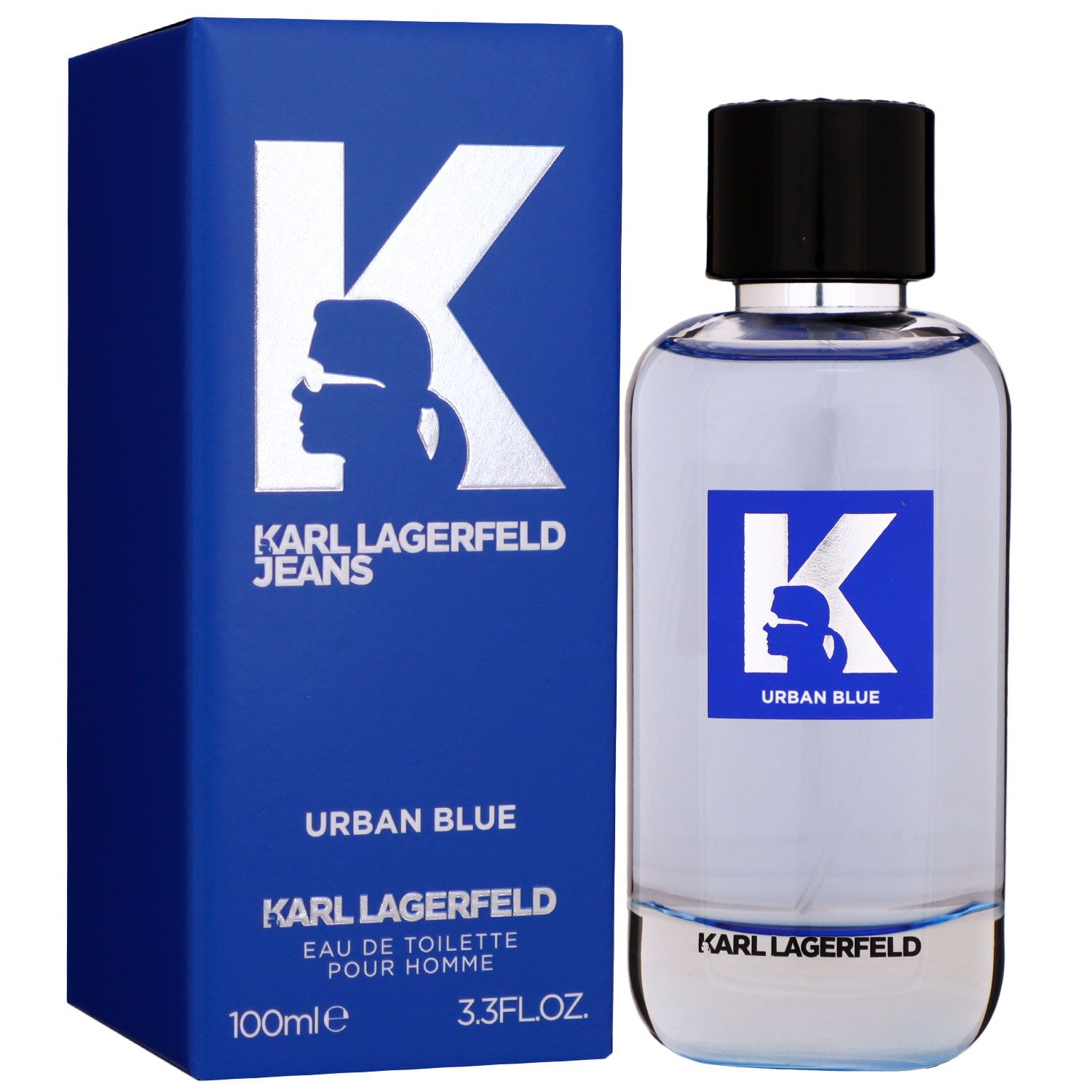 Karl Lagerfeld Jeans Urban Blue 100 ml Eau de Toilette EDT Herrenduft