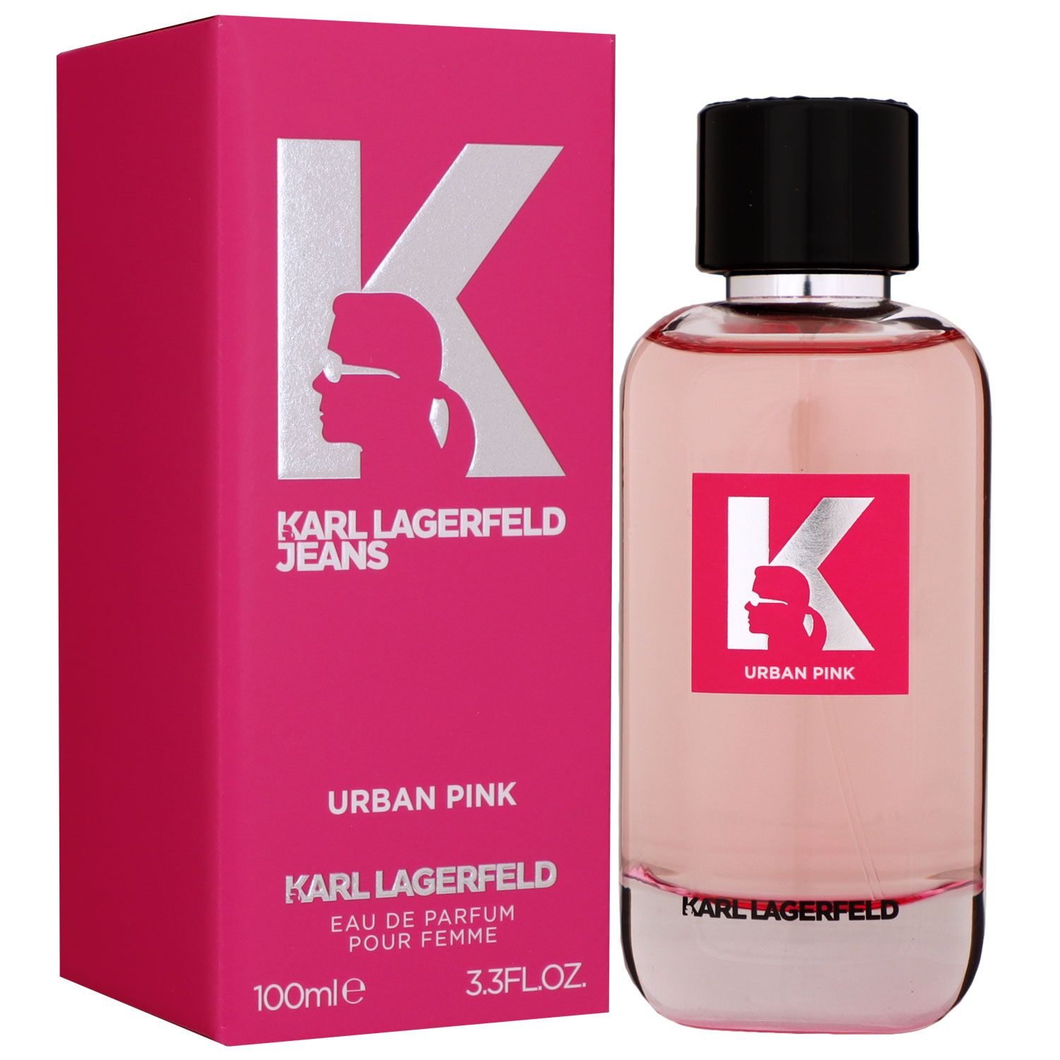 Karl Lagerfeld Jeans Urban Pink 100 ml Eau de Parfum EDP Damenparfum