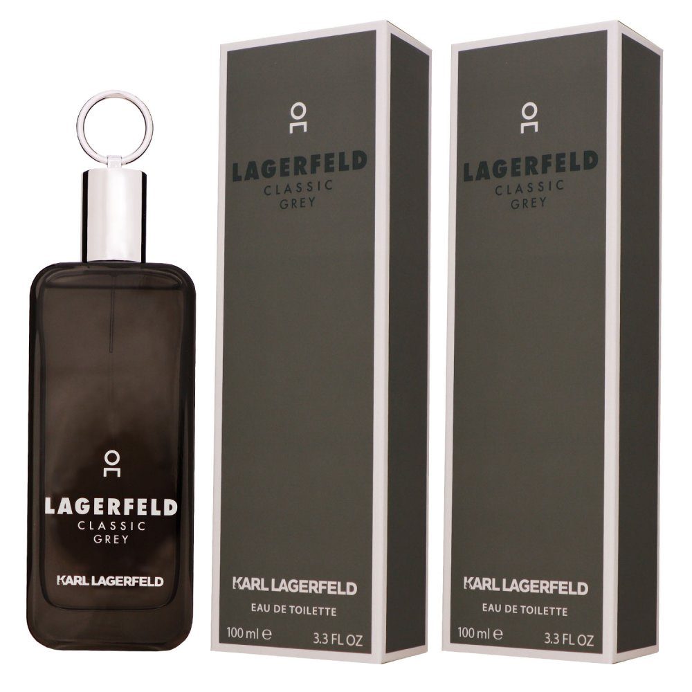 Karl Lagerfeld Classic Grey 2 x 100 ml Eau de Toilette Set bei Riemax