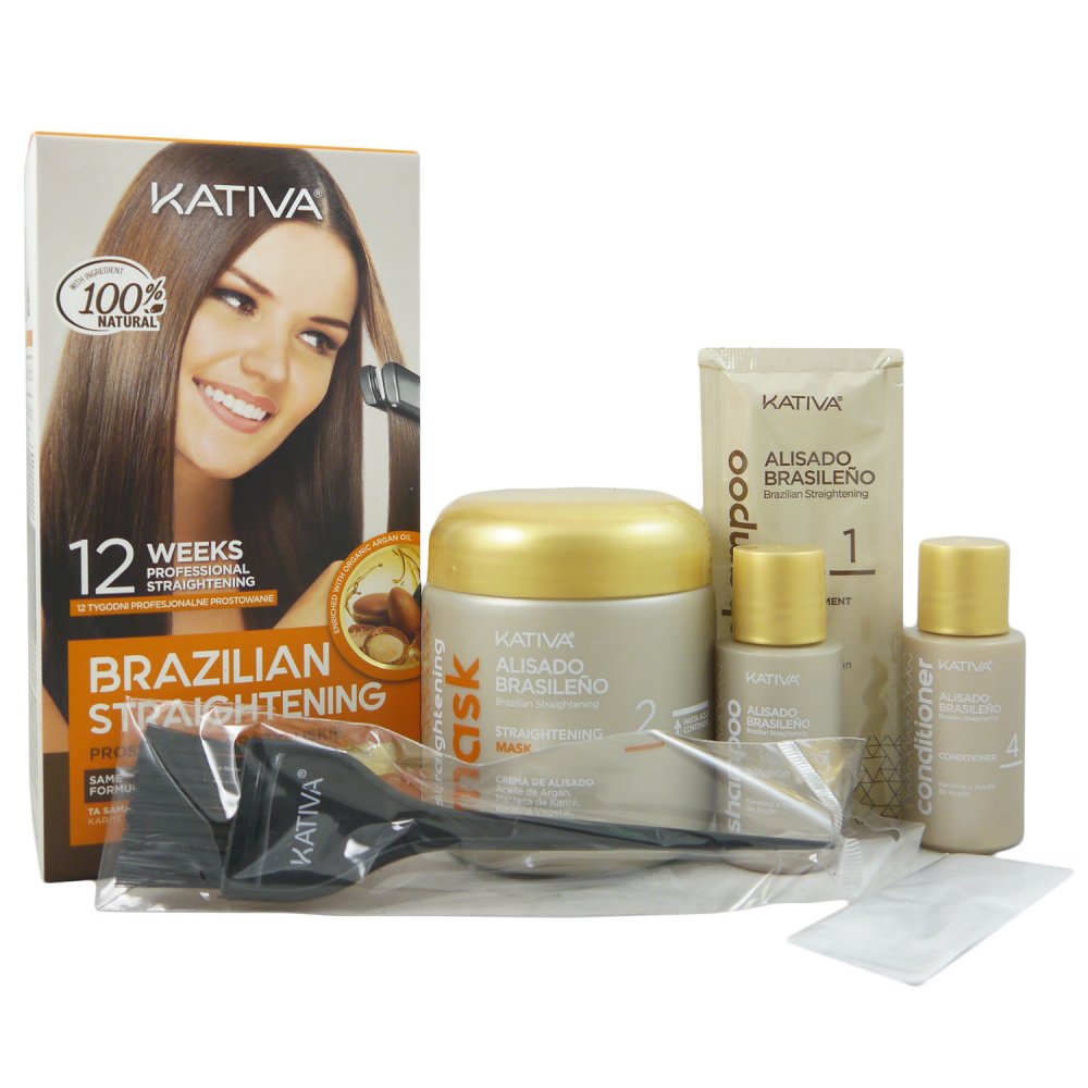 Kativa Brazilian KeratinHaarglättungs Kit 225 ml bei Riemax