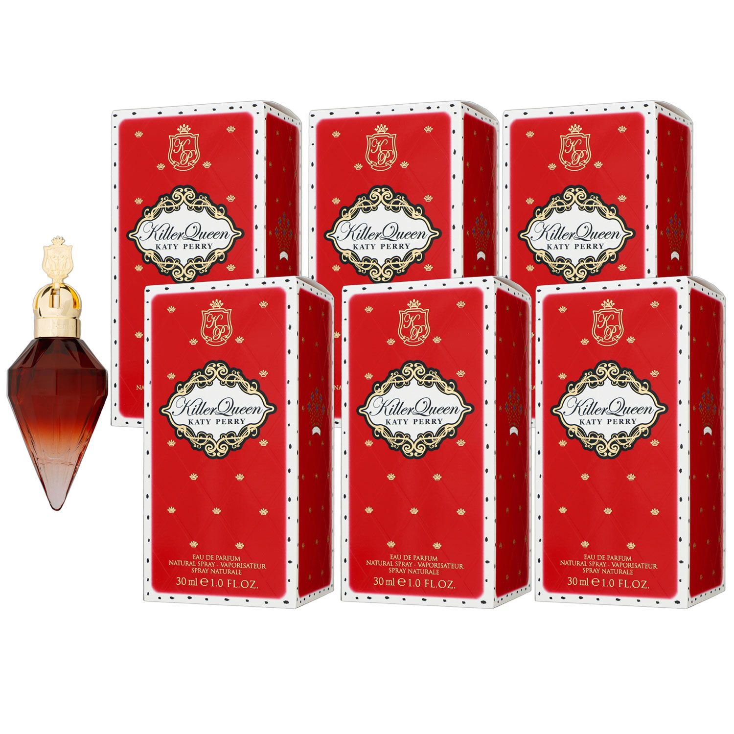 Katy Perry Killer Queen 6 x 30 ml Eau de Parfum EDP Set Damenparfum