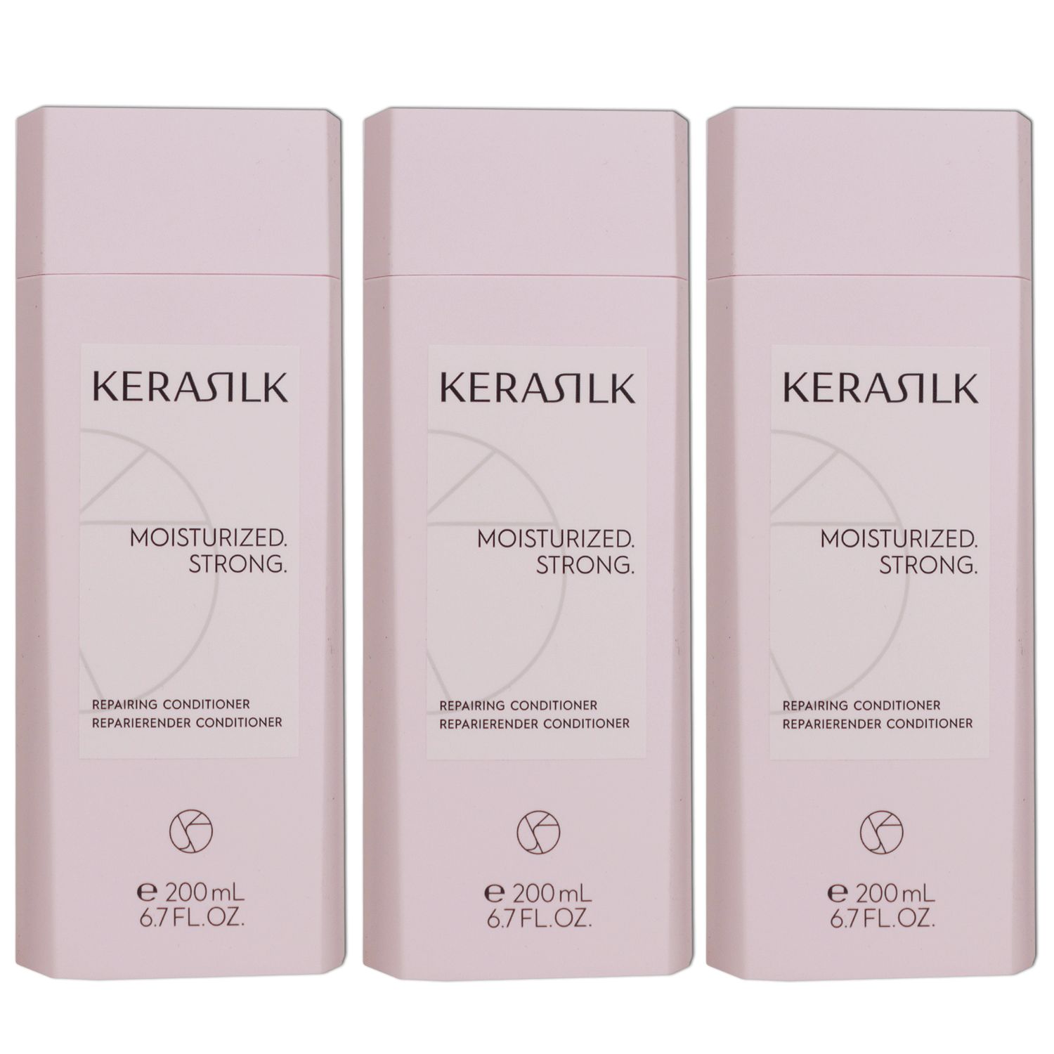 Kerasilk Repairing 3 x 200 ml Conditioner f�r trockenes Haar Set
