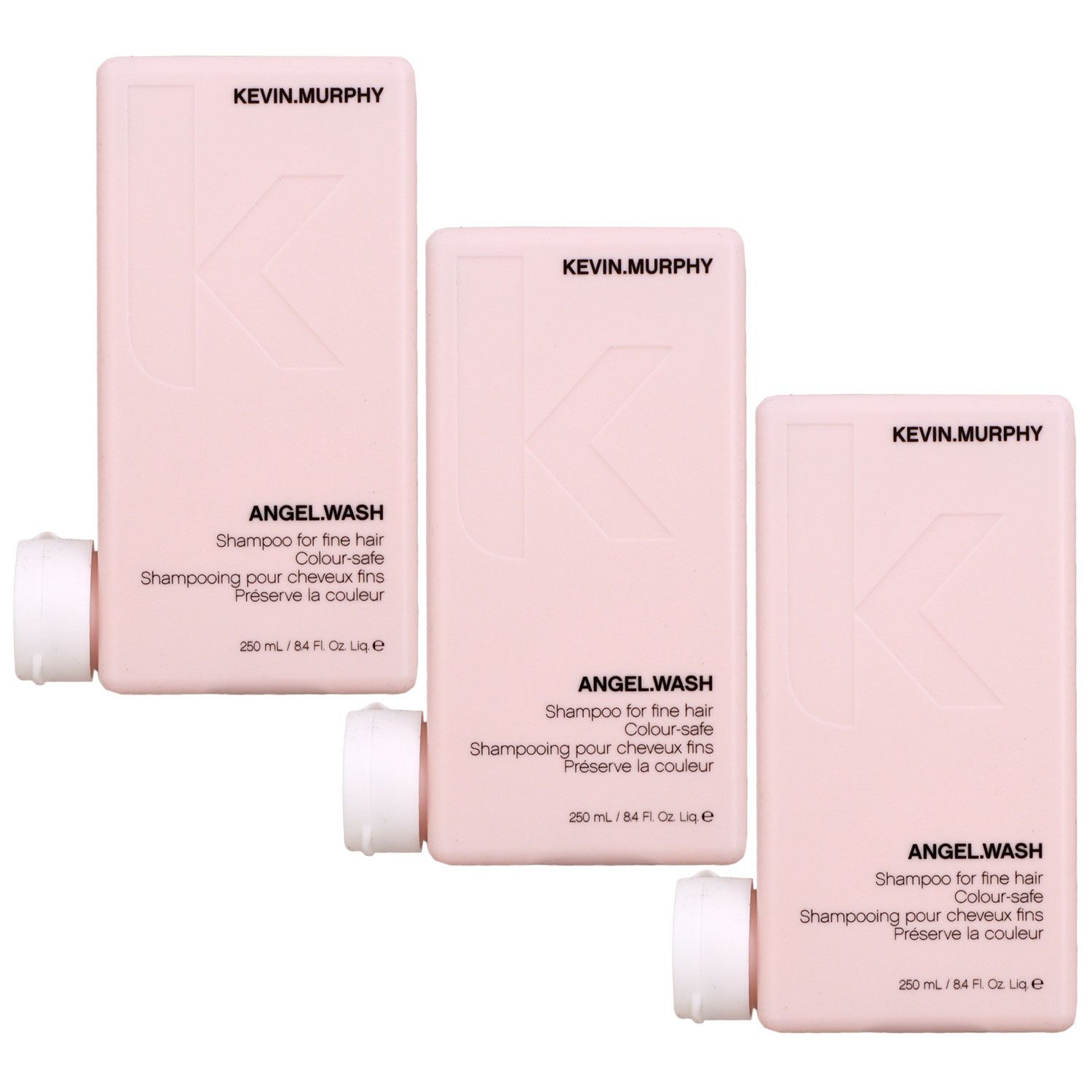 Kevin Murphy Angel Wash 3 x 250 ml Shampoo f�r feines coloriertes Haar Set