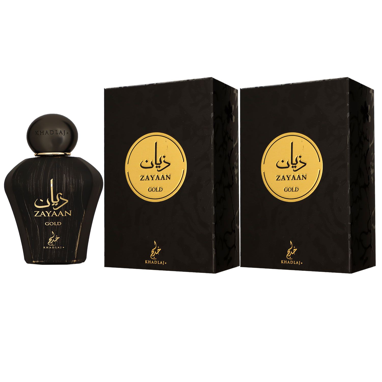 Khadlaj Zayaan Gold 2 x 100 ml Eau de Parfum EDP Herrenparfum Set