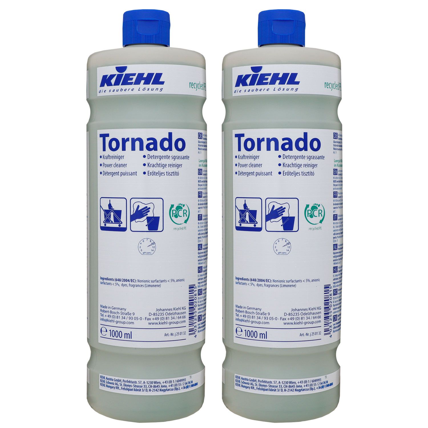 Kiehl Tornado Konzentrat 2 x 1 L Unterhaltsreiniger & Oberfl�chenreinigung