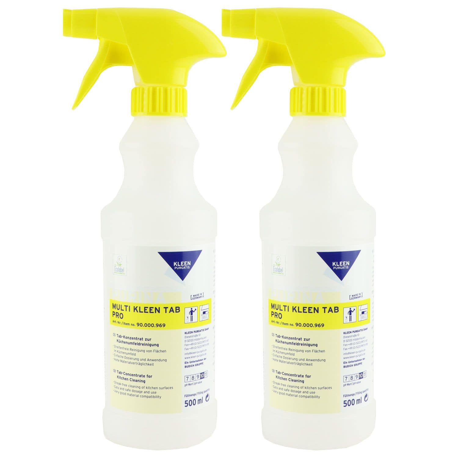 Kleen Purgatis Purina Multi Kleen Leerflasche 2 x 500 ml