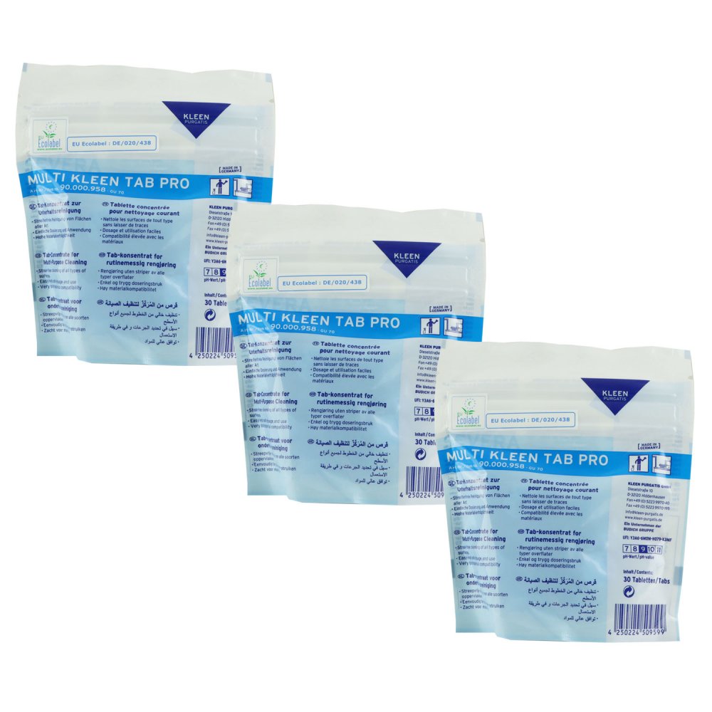 Kleen Purgatis Severa Multi Kleen Tab Pro 3 x 30 Tabs bei Riemax