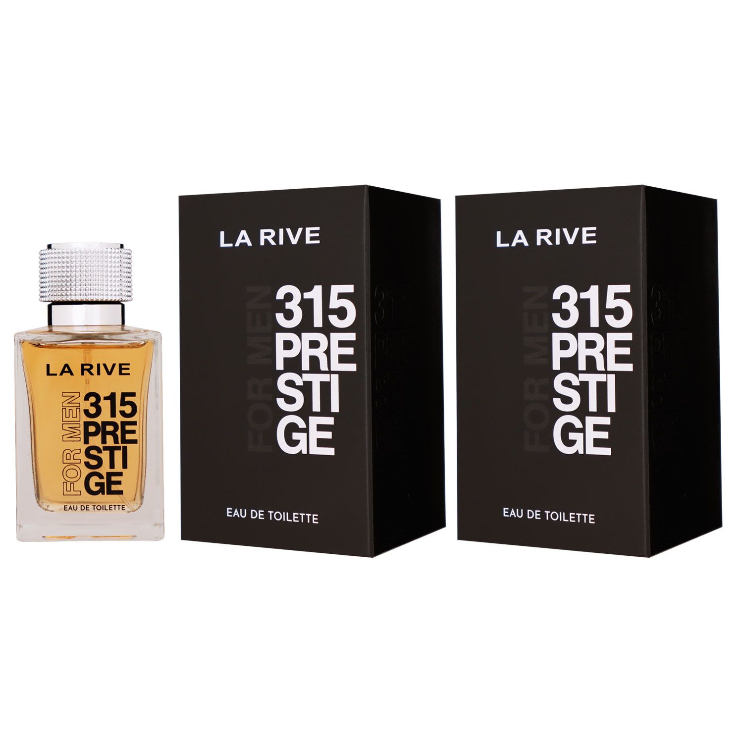 La Rive 315 Prestige 2 x 100 ml Eau de Toilette EDT Set Herrenparfum
