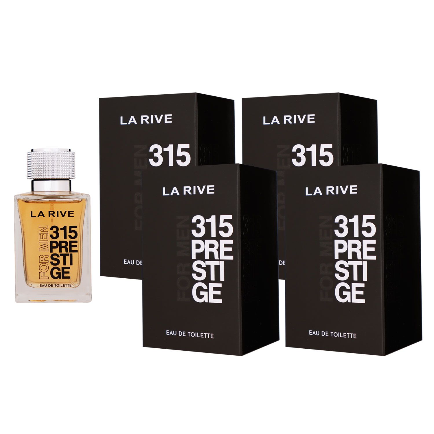 La Rive 315 Prestige 4 x 100 ml Eau de Toilette EDT Set Herrenparfum