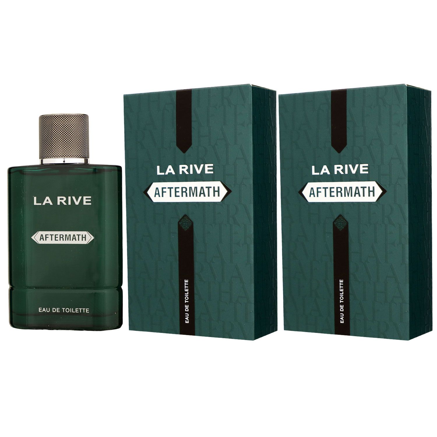 La Rive Aftermath 2 x 90 ml Eau de Toilette EDT Set Damenduft Herrenduft Unisexduft
