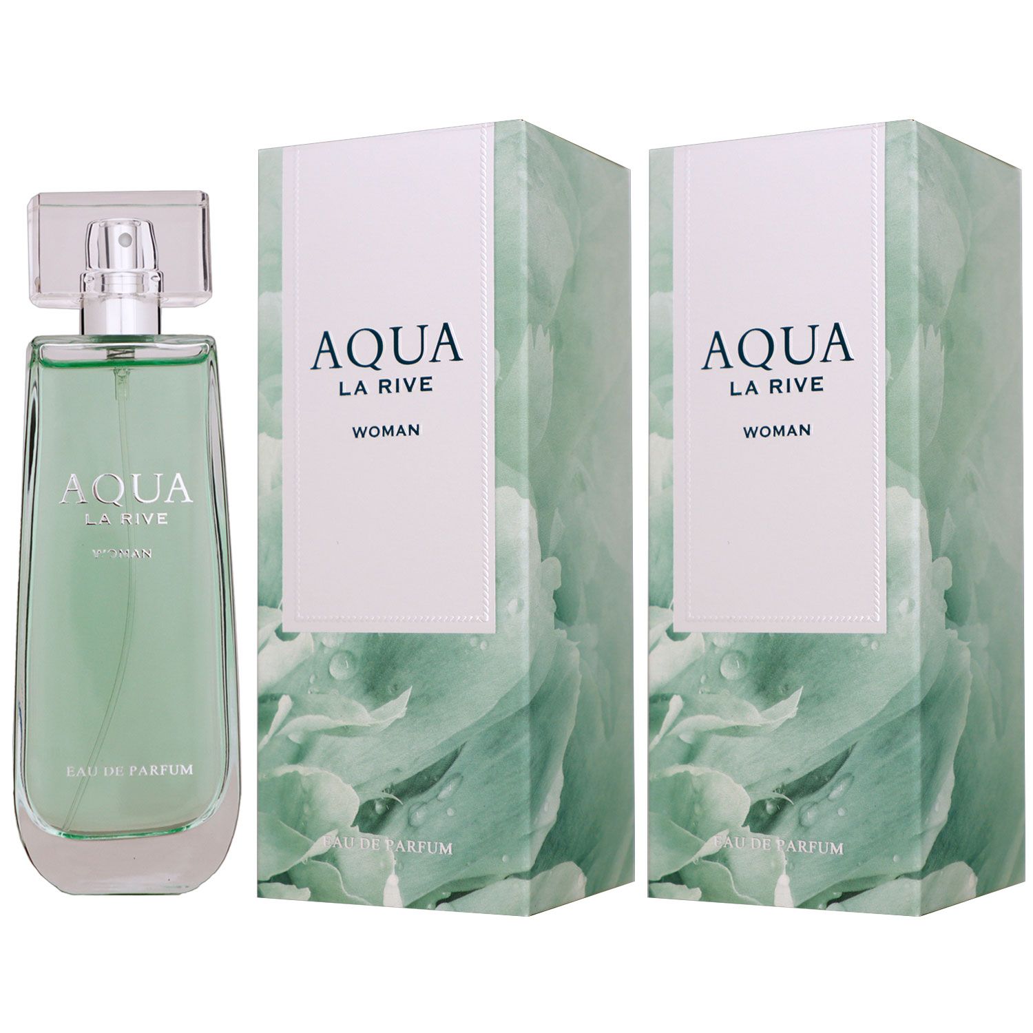 La Rive Aqua Woman 2 x 90 ml Eau de Parfum EDP Set Damenparfum Damen Parfum