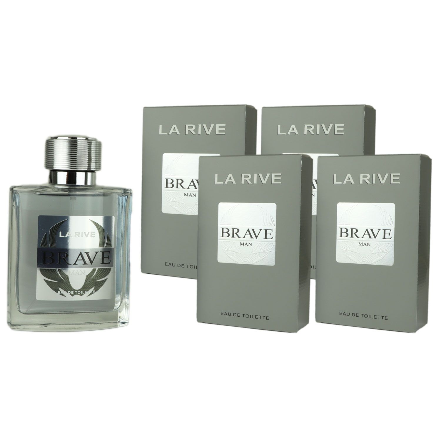 La Rive Brave 4 x 100 ml EDT Set bei Riemax