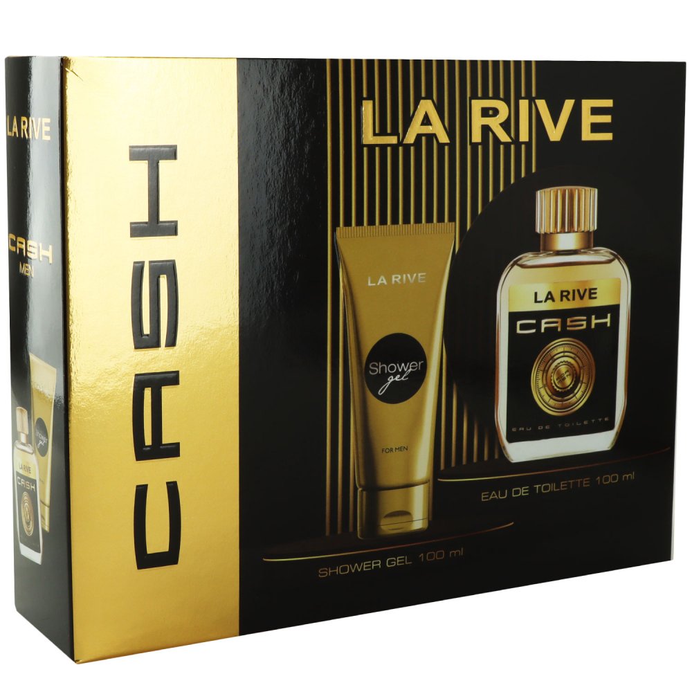La Rive Cash for Men Set 100 ml EDT & 100 ml SG