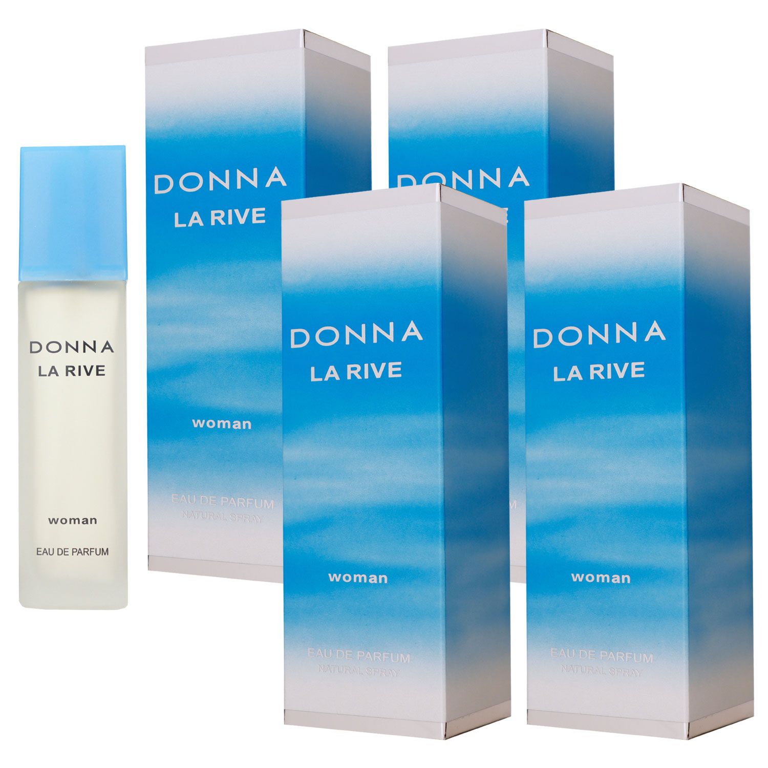La Rive Donna 4 x 90 ml Eau de Parfum EDP Set