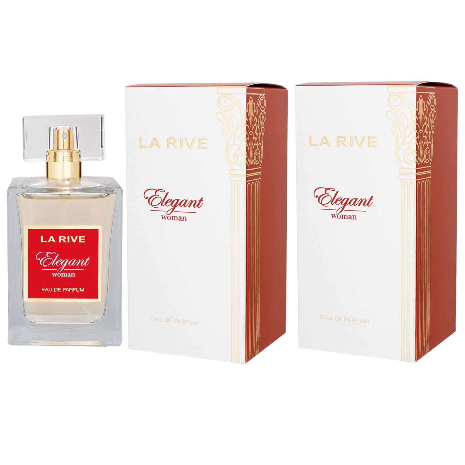 La Rive Elegant Woman 2 x 100 ml Eau de Parfum EDP Set Damenparfum