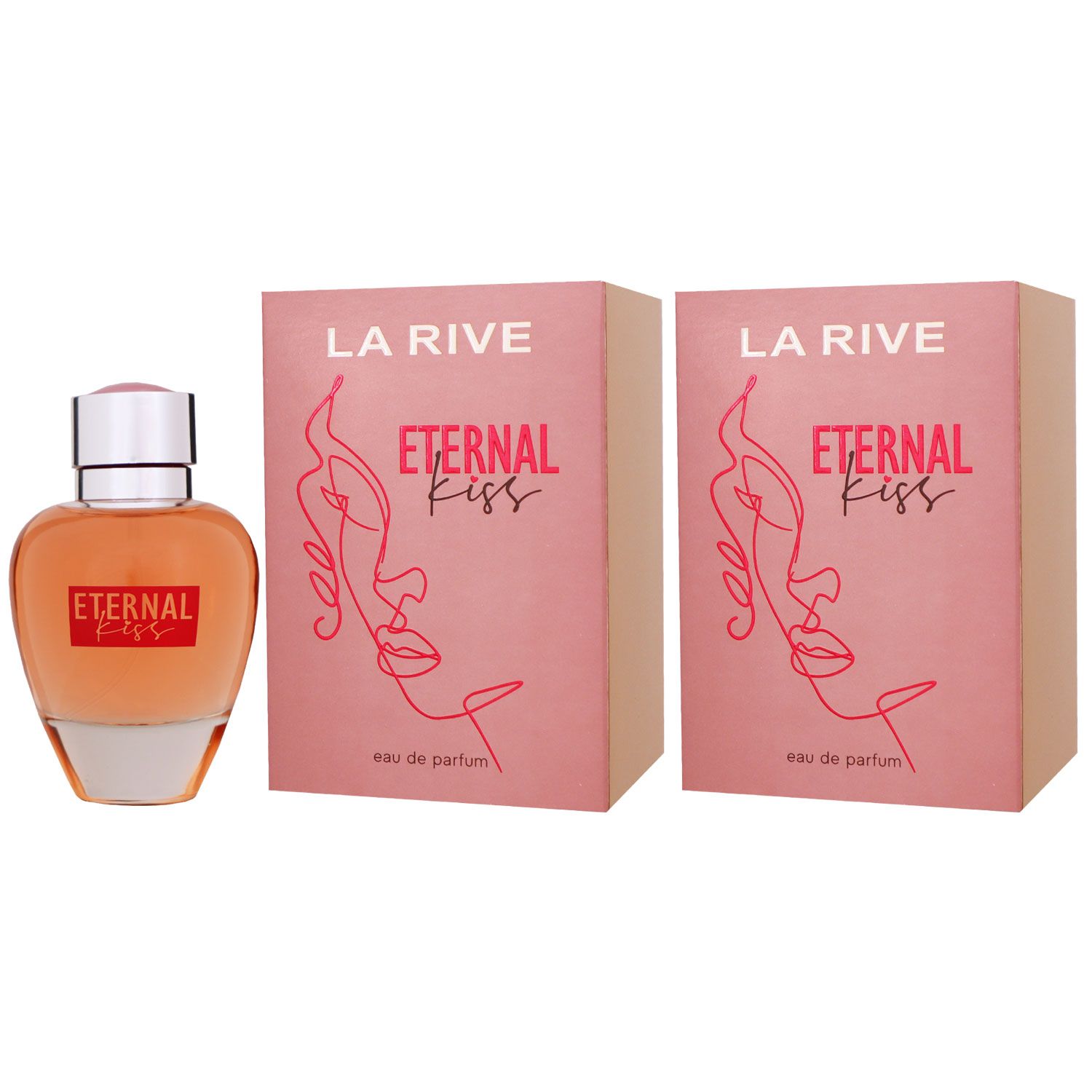 La Rive Eternal Kiss 2 x 90 ml Eau de Parfum EDP Set Damenparfum