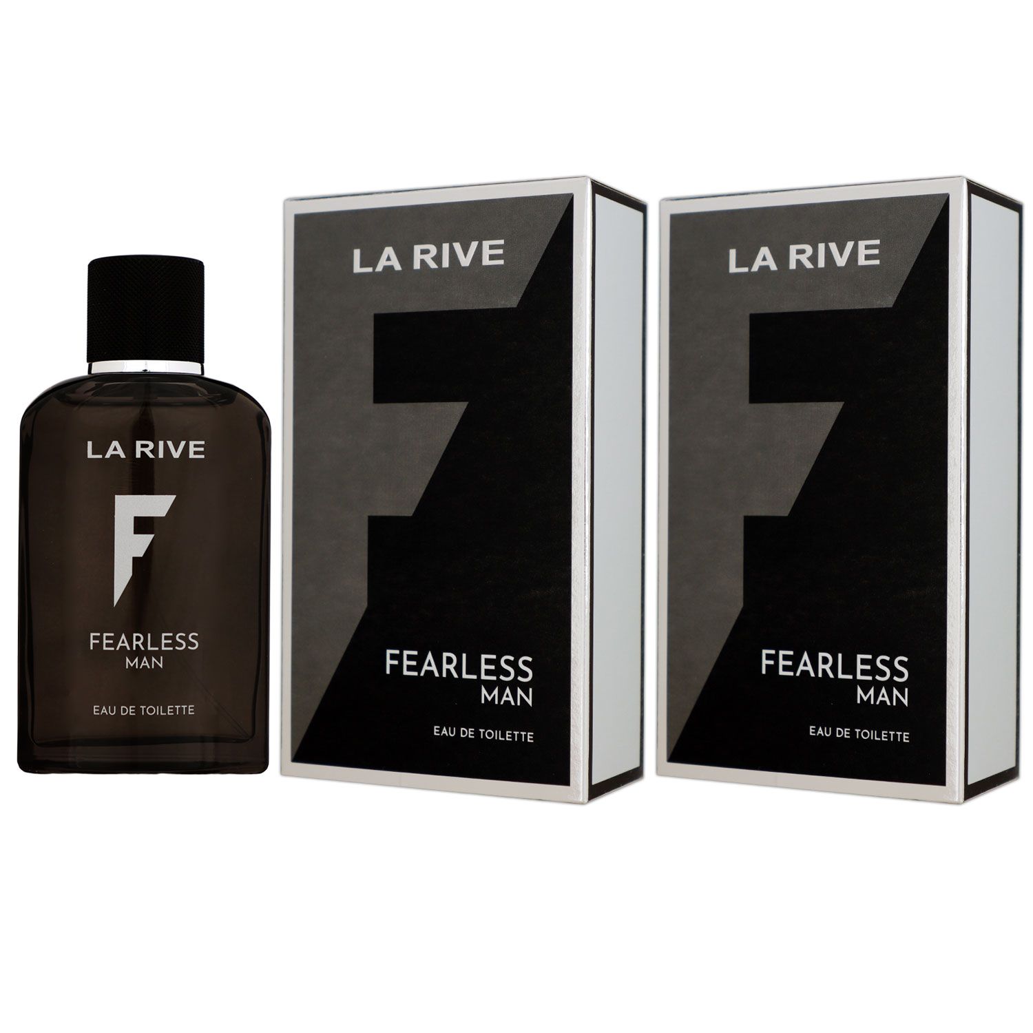 La Rive Fearless Man 2 x 90 ml Eau de Toilette EDT Set Herrenduft Herren Duft