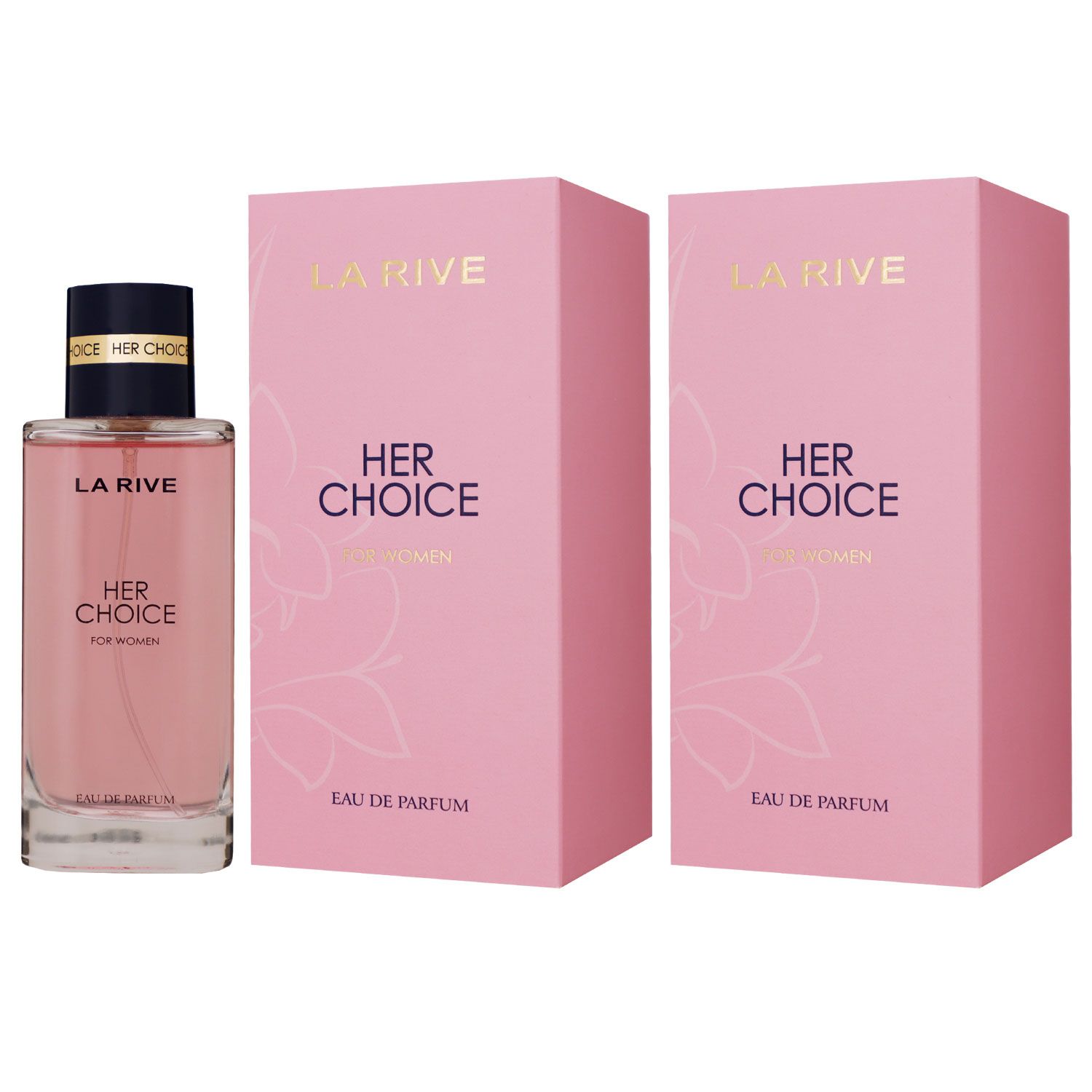 La Rive Her Choice 2 x 100 ml Eau de Parfum EDP Set Damenparfum ...