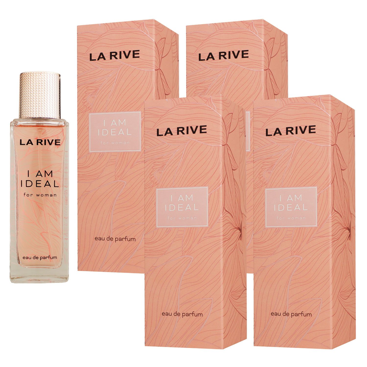 La Rive I am Ideal 4 x 90 ml Eau de Parfum EDP Set Damenparfum