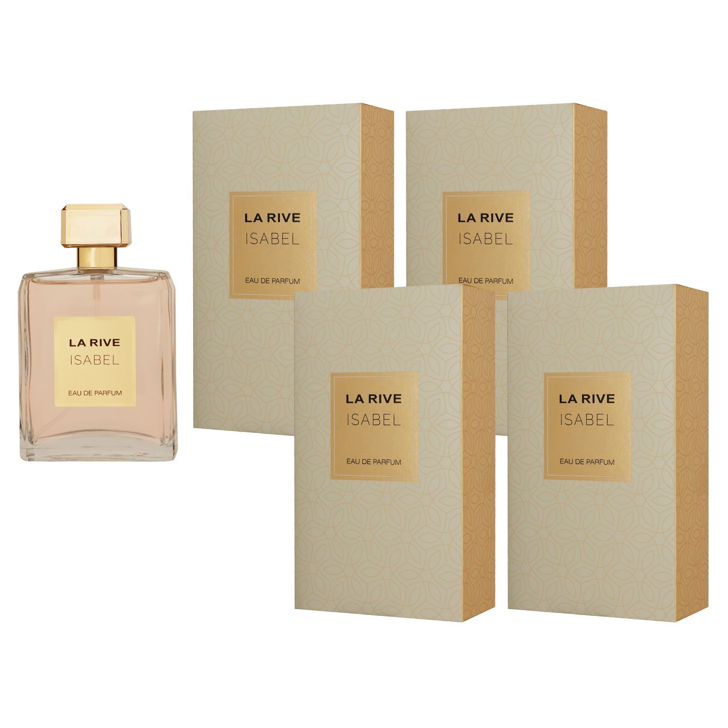 La Rive Isabel 4 x 90 ml Eau de Parfum EDP Set Damenparfum