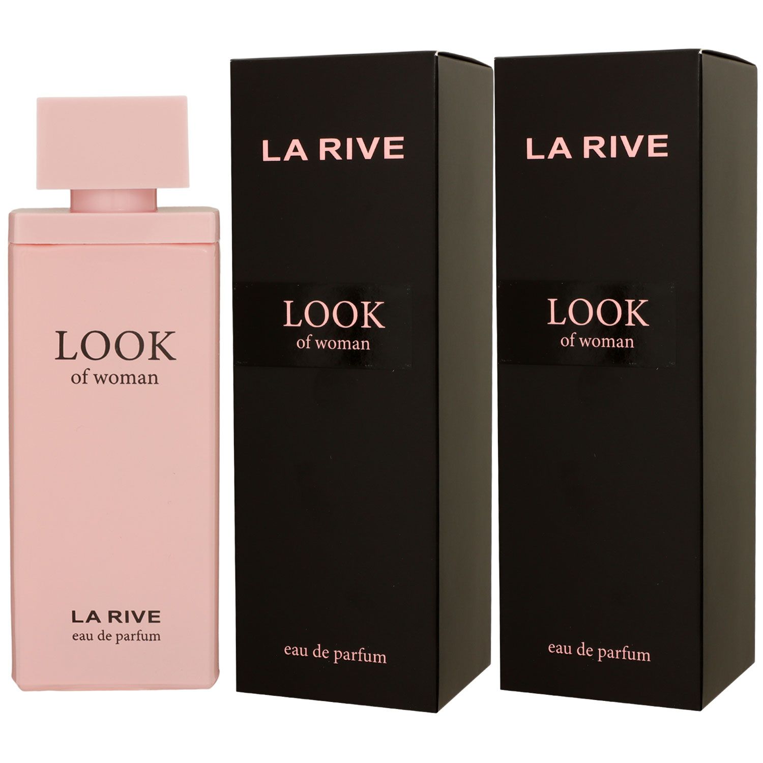 La Rive Look of Woman 2 x 75 ml Eau de Parfum EDP Set Damenparfum