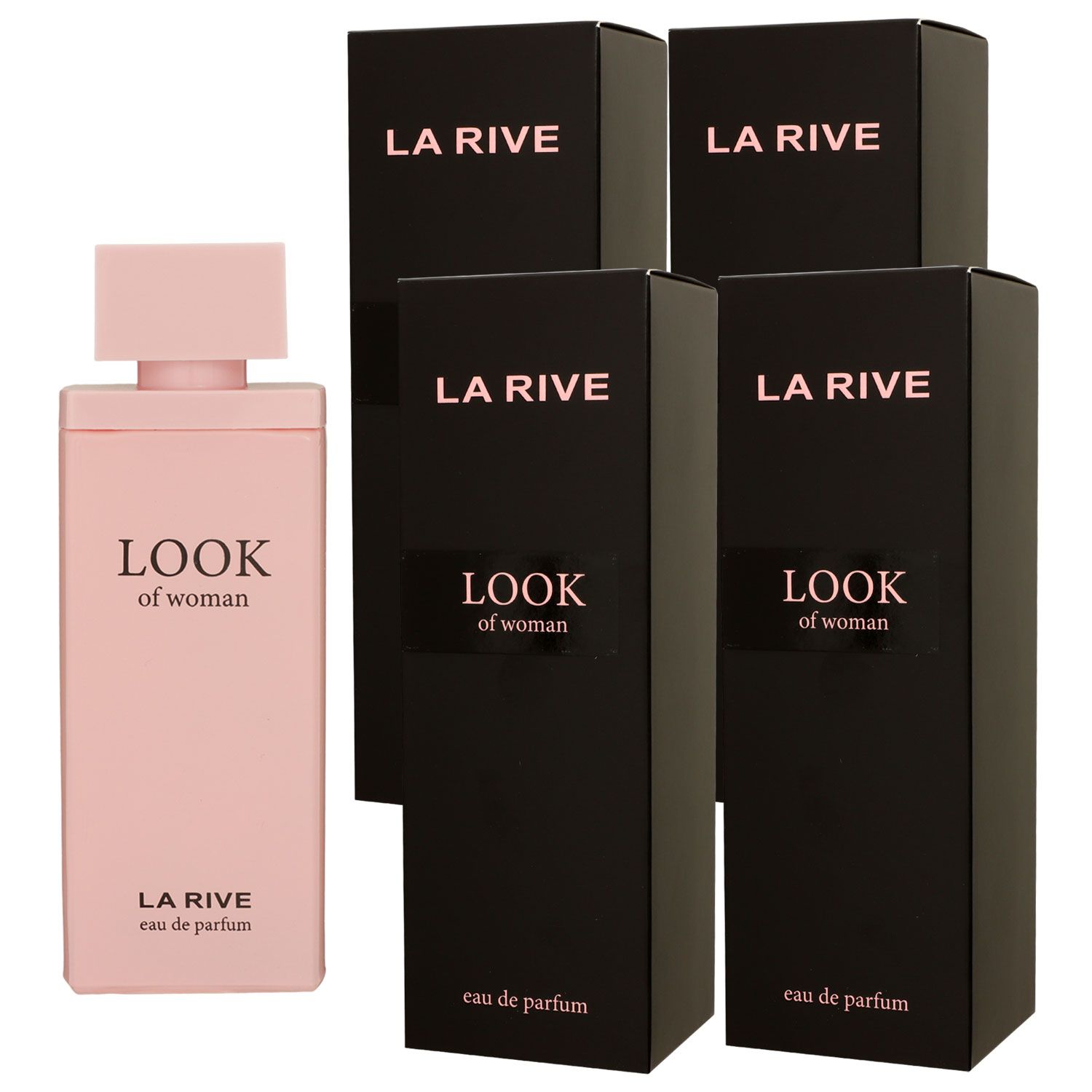 La Rive Look of Woman 4 x 75 ml Eau de Parfum EDP Set Damenparfum