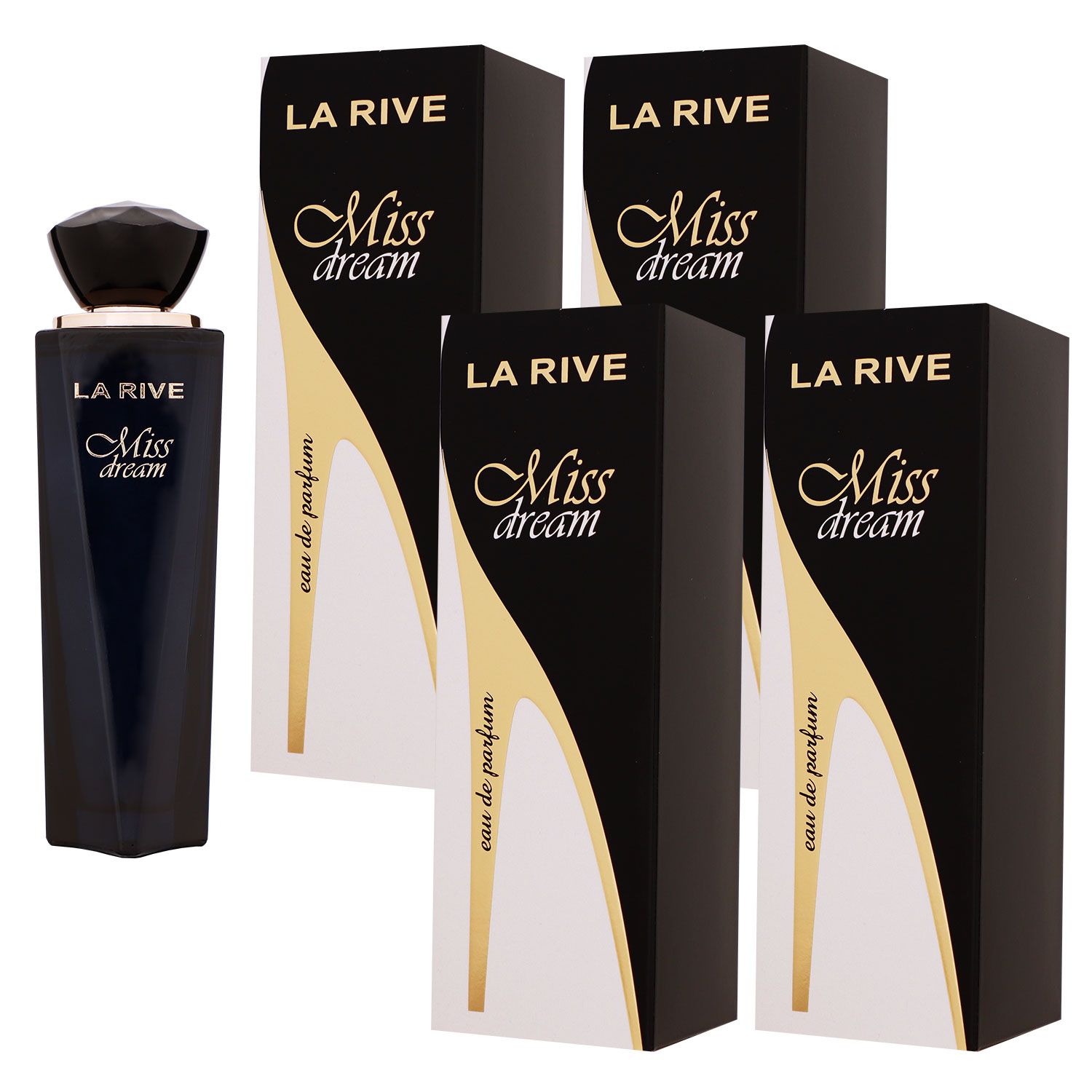 La Rive Miss Dream 4 x 100 ml Eau de Parfum EDP Set Damenparfum