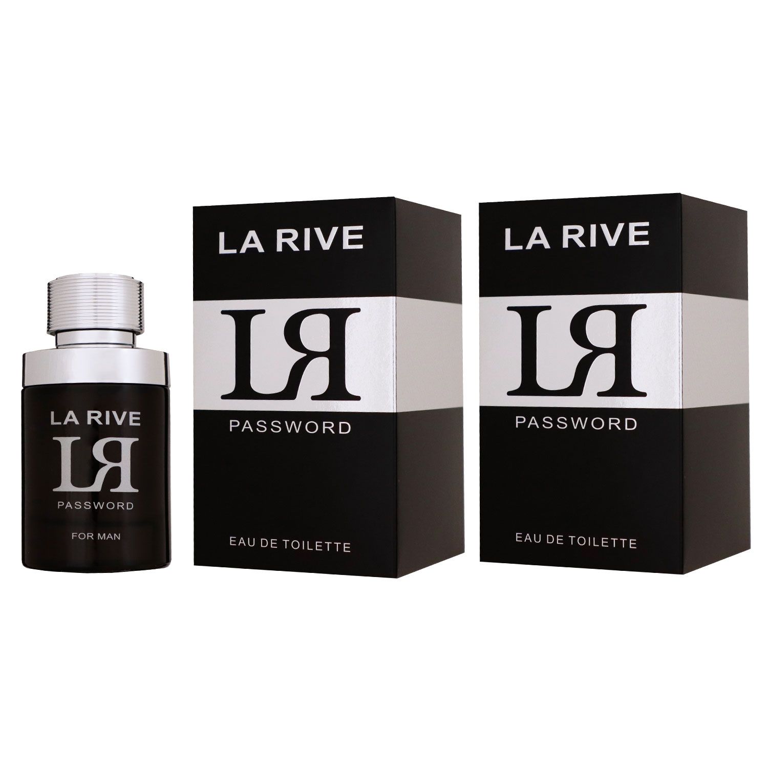 La Rive Password 2 x 75 ml Eau de Toilette EDT Set
