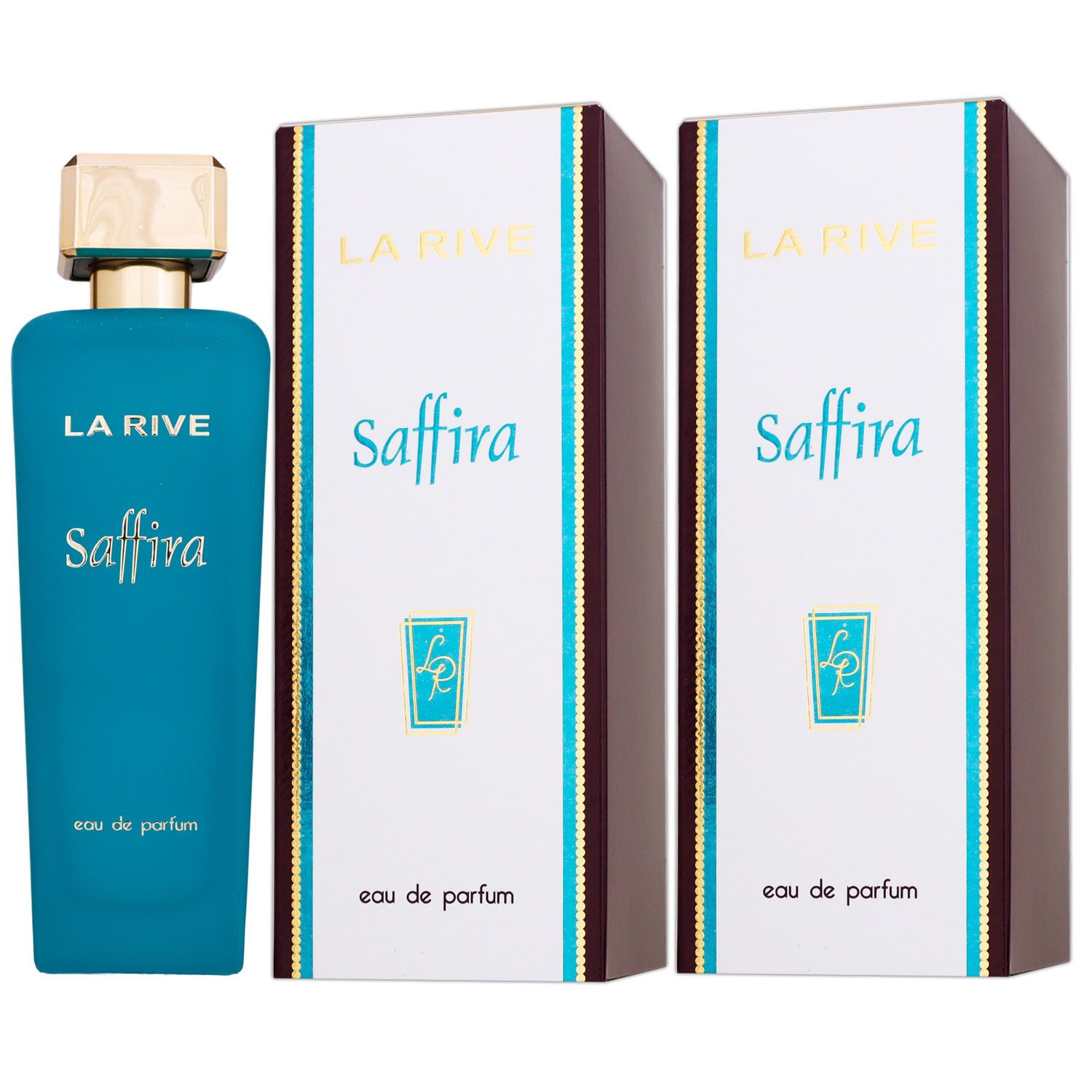 La Rive Saffira 2 x 90 ml Eau de Parfum EDP Set Damenparfum