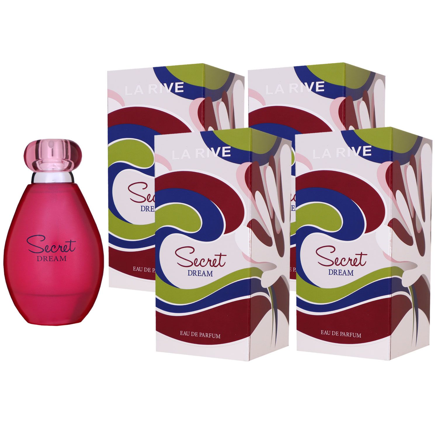 La Rive Secret Dream 4 x 90 ml Eau de Parfum EDP Set Damenparfum