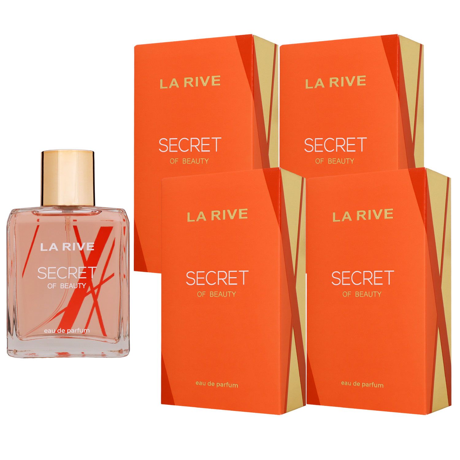 La Rive Secret of Beauty 4 x 100 ml Eau de Parfum EDP Damenparfum Set -->  Riemax | Parfüm, Pflege, Haarpflege und Reinig...