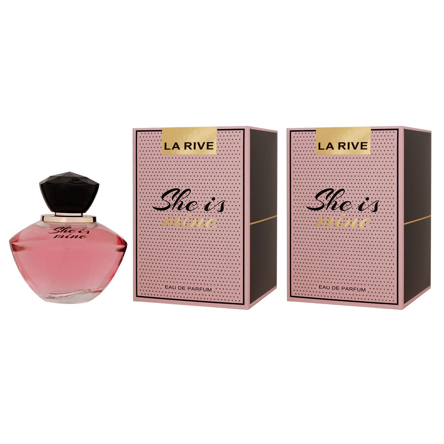 La Rive She is Mine 2 x 90 ml Eau de Parfum EDP Set Damenparfum