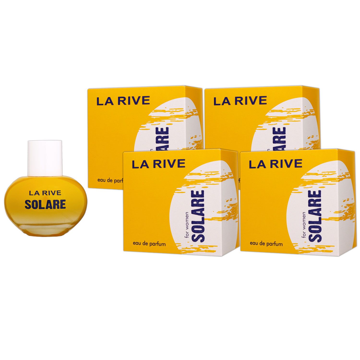 La Rive Solare 4 x 50 ml Eau de Parfum EDP Set Damenparfum Damen Parfum