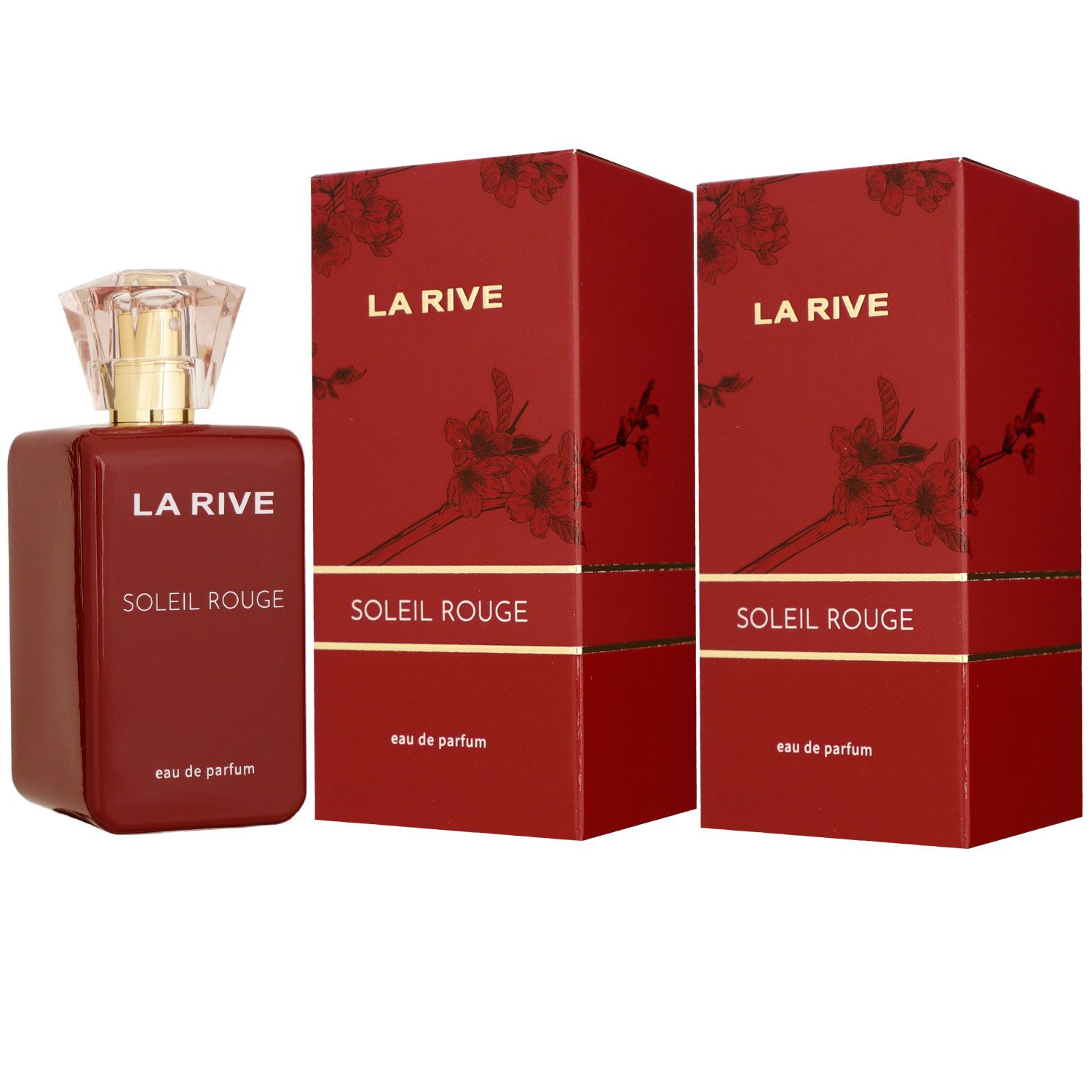 La Rive Soleil Rouge 2 x 90 ml Eau de Parfum EDP Set Damenparfum