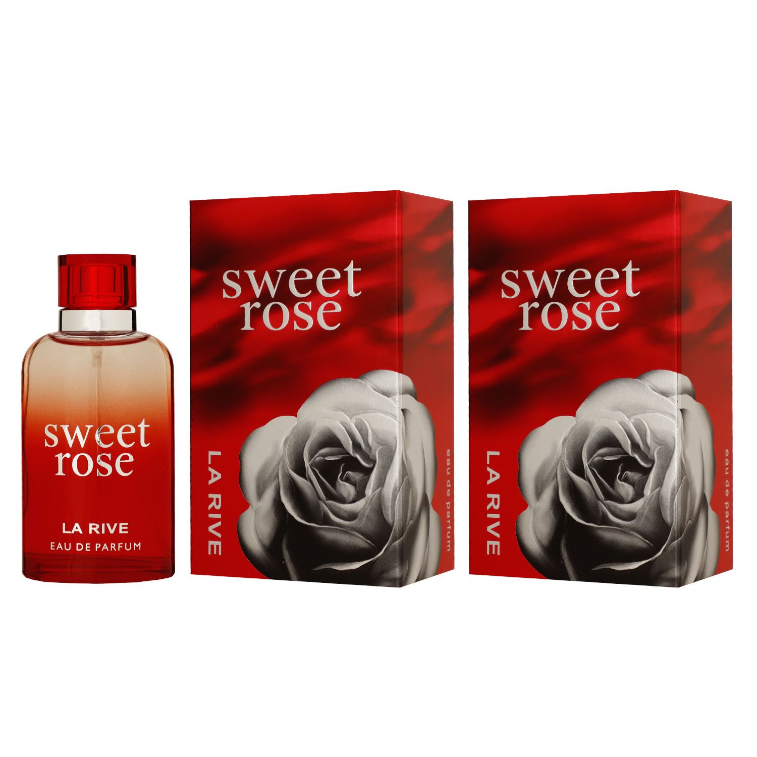 La Rive Sweet Rose 2 x 90 ml Eau de Parfum EDP Set Damenparfum