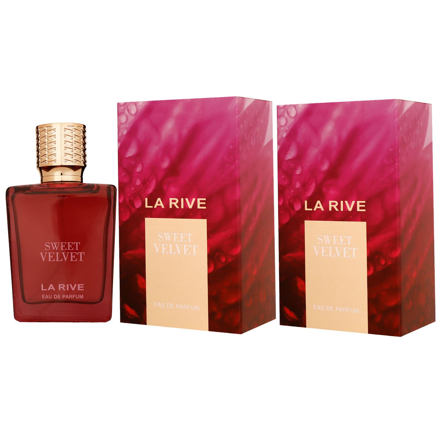 La Rive Sweet Velvet 2 x 90 ml Eau de Parfum EDP Set Damenparfum