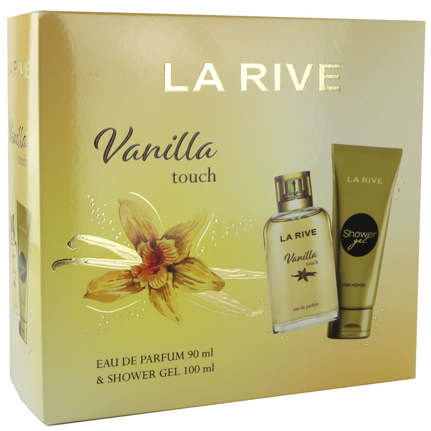 La Rive Vanilla Touch Set 90 Ml Edp And 100 Ml Sg