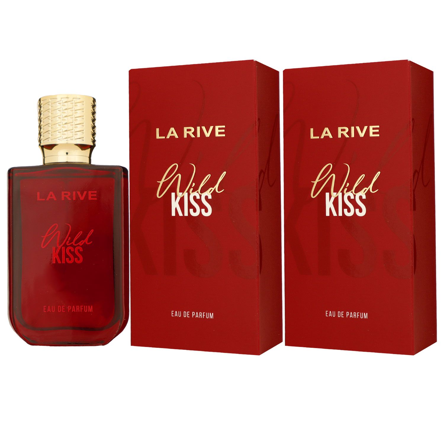 La Rive Wild Kiss 2 x 90 ml Eau de Parfum EDP Set Damenparfum