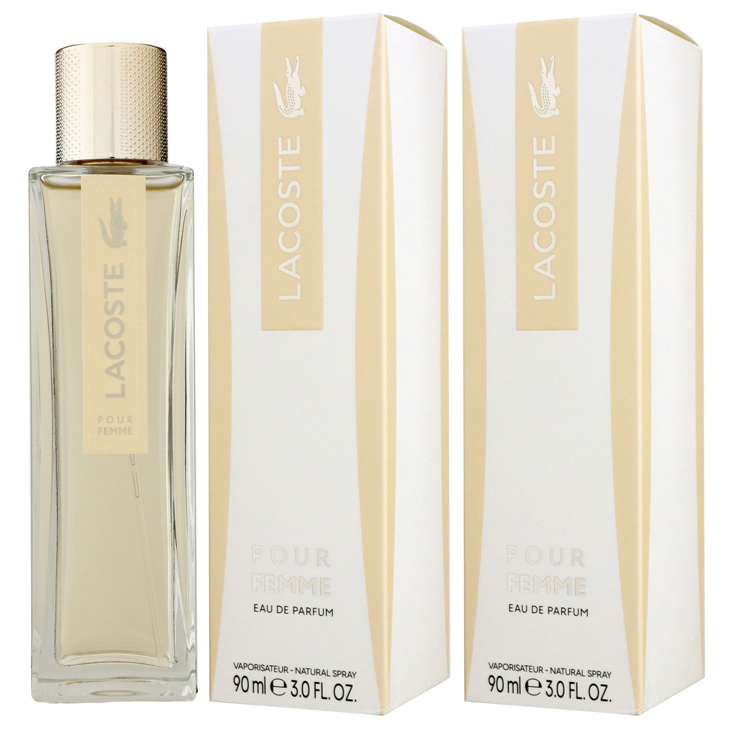 Lacoste Pour Femme 2 x 90 ml Eau de Parfum EDP Set Damenparfum Damen Parfum