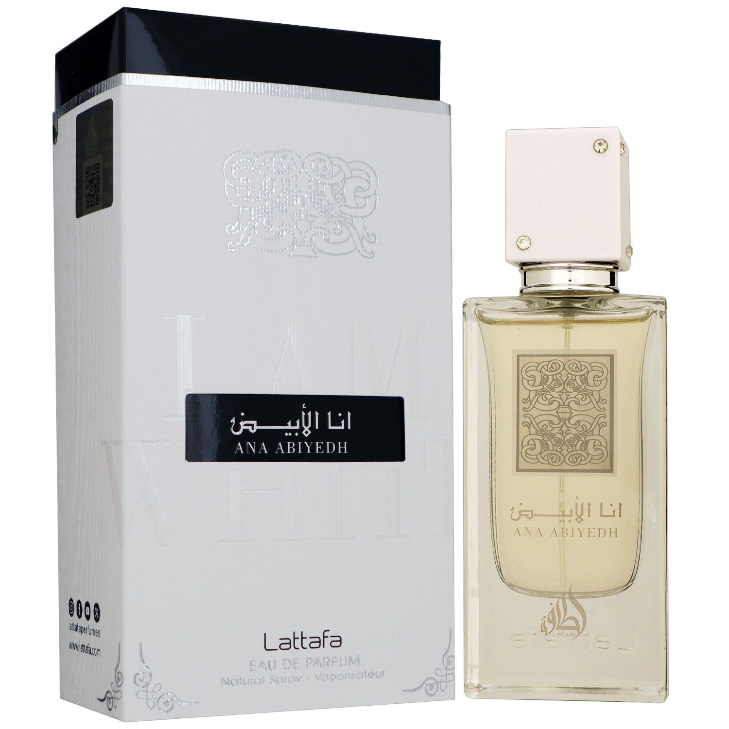Lattafa Ana Abiyedh 60 ml Eau de Parfum EDP Unisexparfum