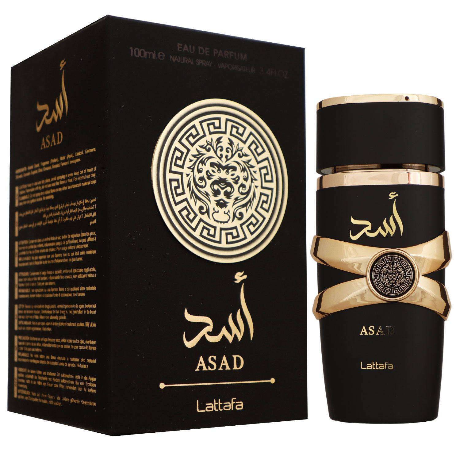 Lattafa Asad 100 ml Eau de Parfum EDP Herrenparfum