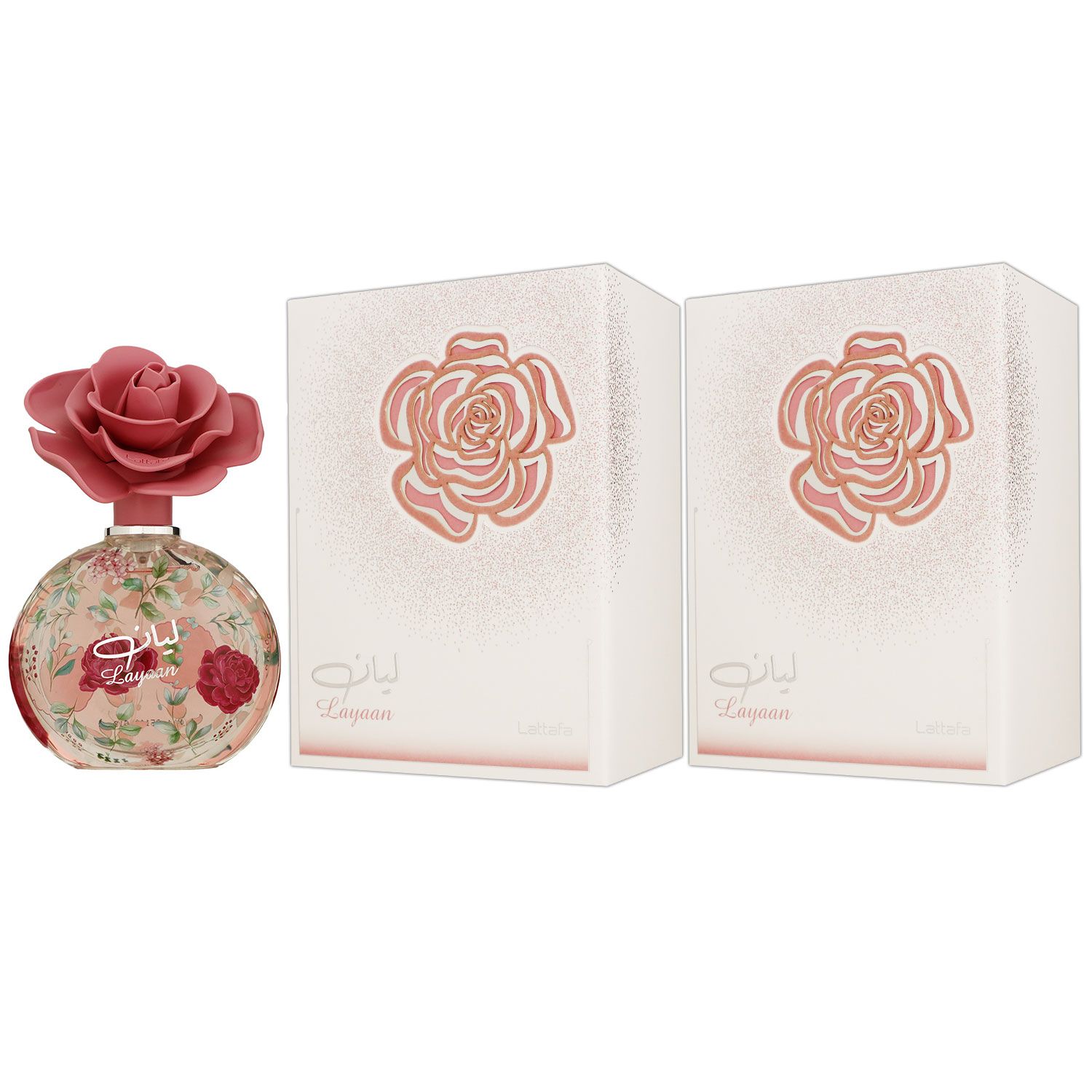 Lattafa Layaan 2 x 75 ml Eau de Parfum EDP Set Damenparfum
