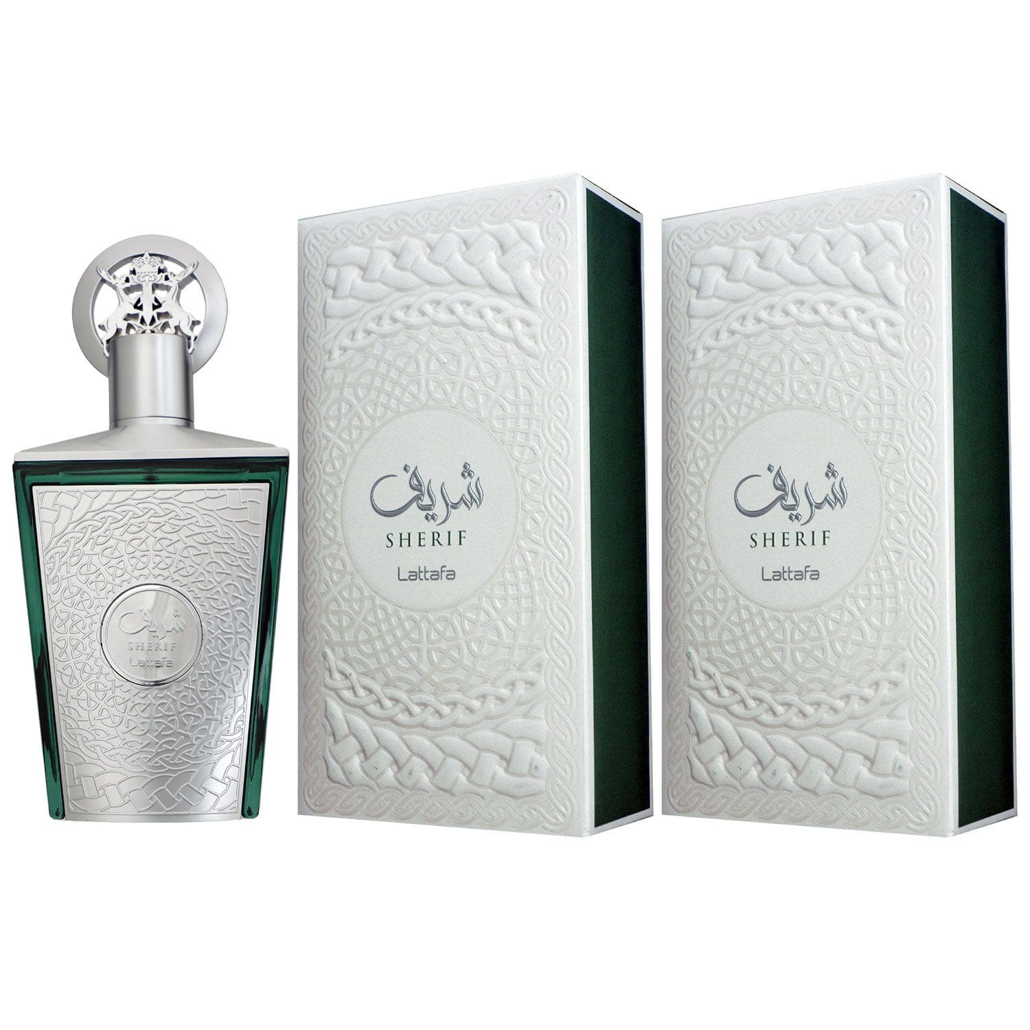 Lattafa Sherif 2 x 100 ml Eau de Parfum EDP Herrenparfum Set