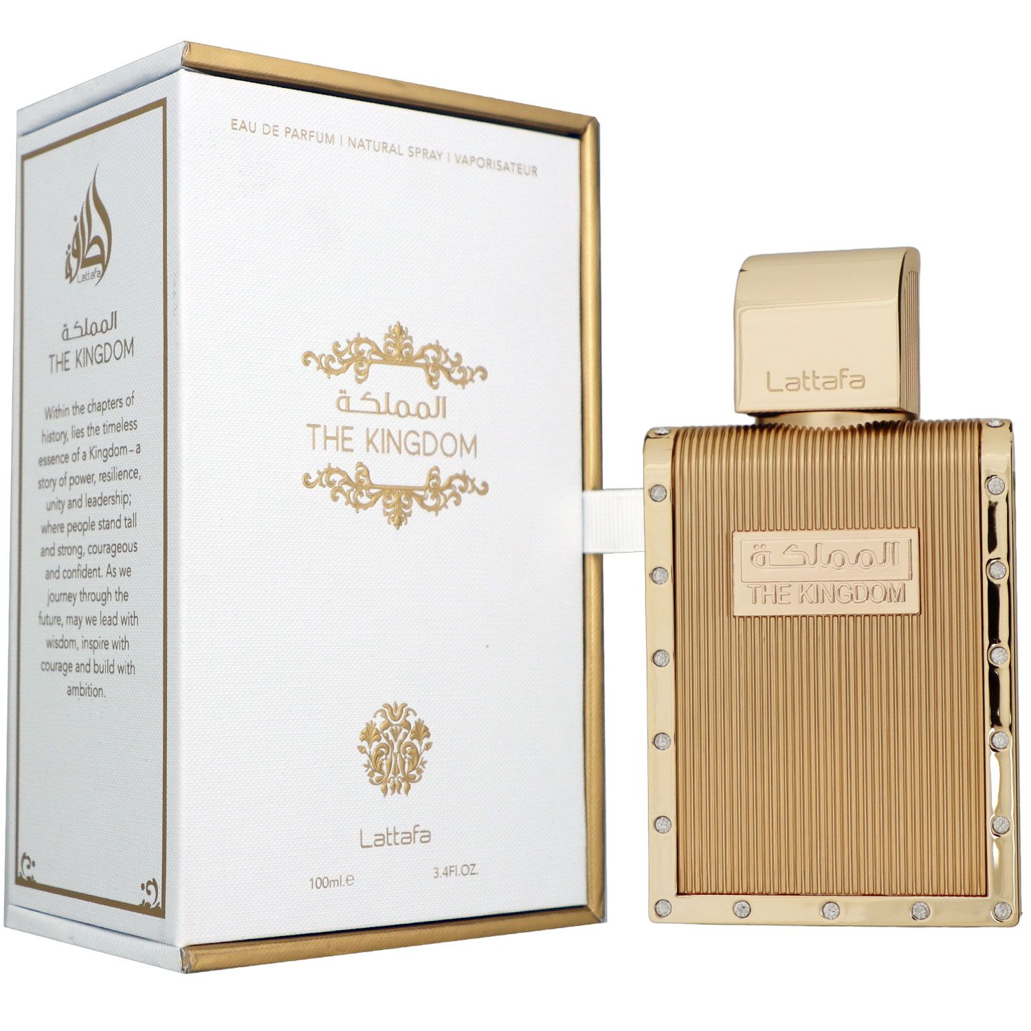 Lattafa The Kingdom for Men 100 ml Eau de Parfum EDP Herrenparfum