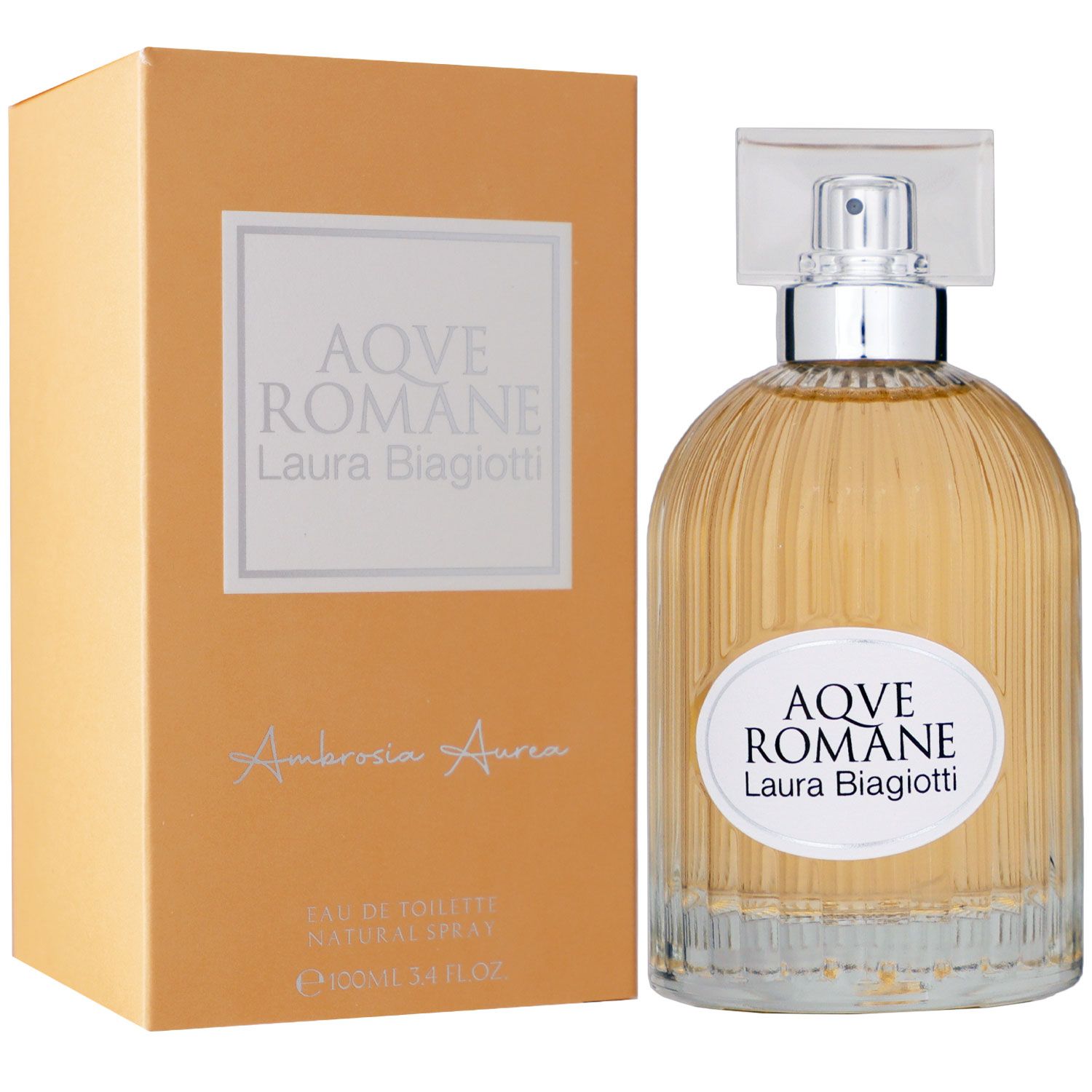 Laura Biagiotti Aqve Romane Ambrosia Aurea 100 ml Eau de Toilette EDT Damenduft